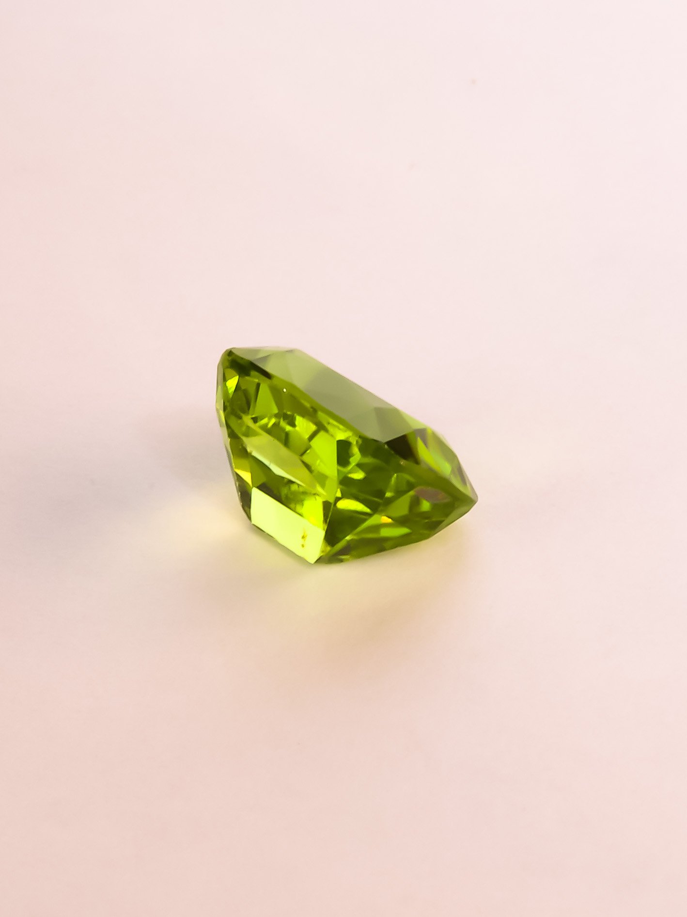 1.1 Ct. Cushion Supat Peridot - Image 3