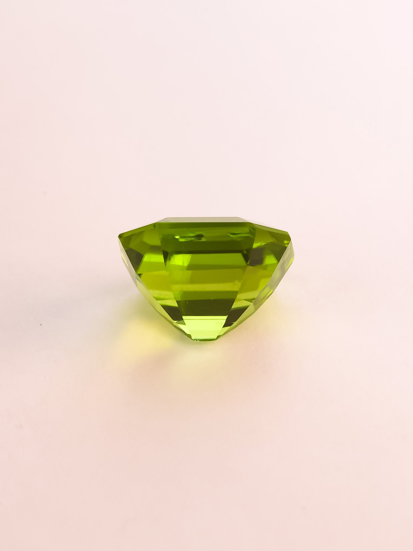 5.2 Ct. Asscher Supat Peridot - Image 5