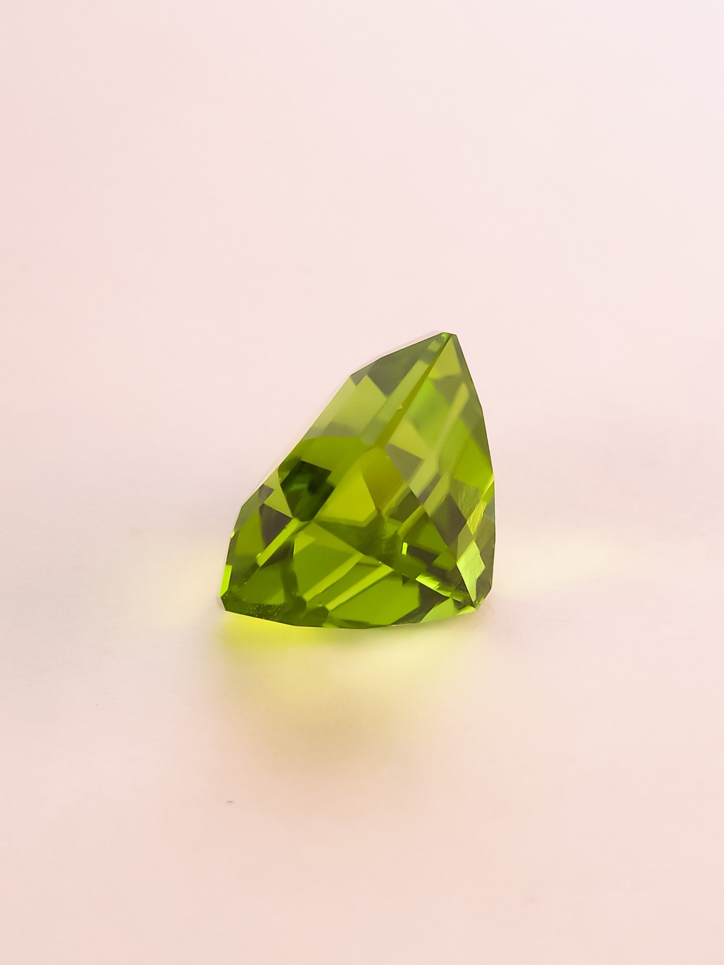 5.2 Ct. Asscher Supat Peridot - Image 2
