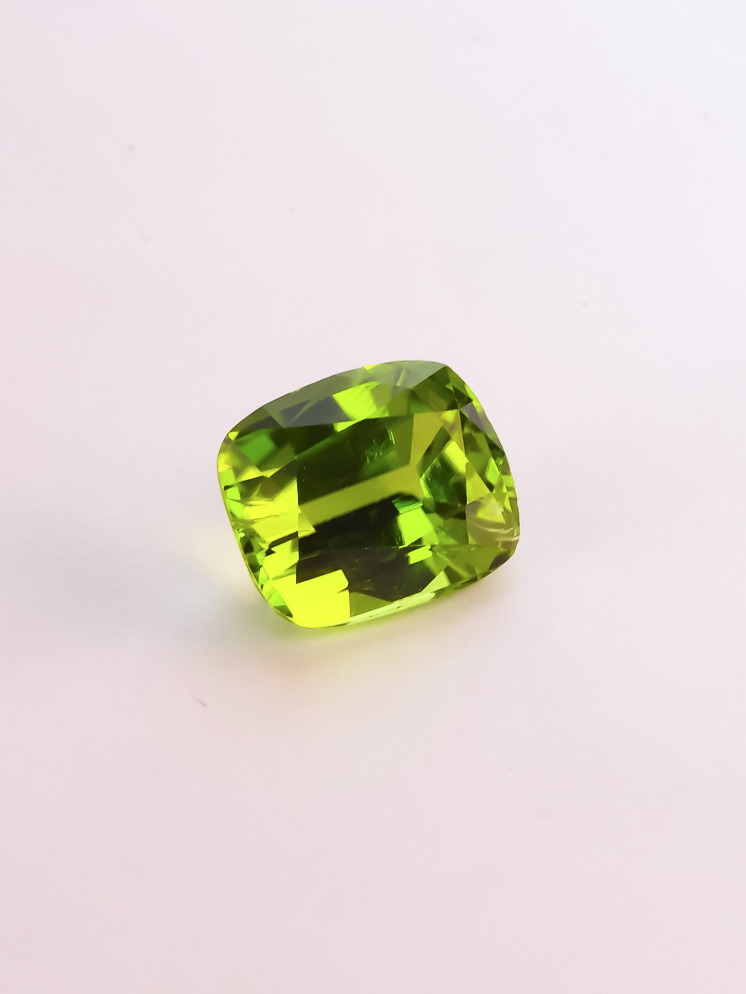 2.80 Ct. Cushion Supat Peridot