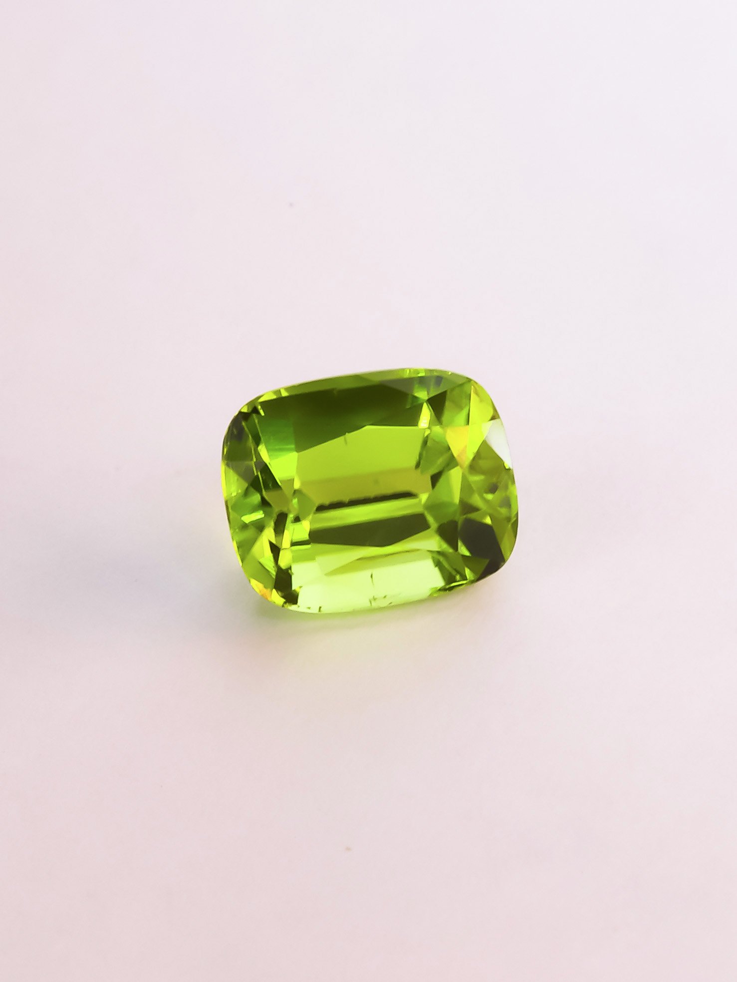 2.55 Ct. Cushion Supat Peridot
