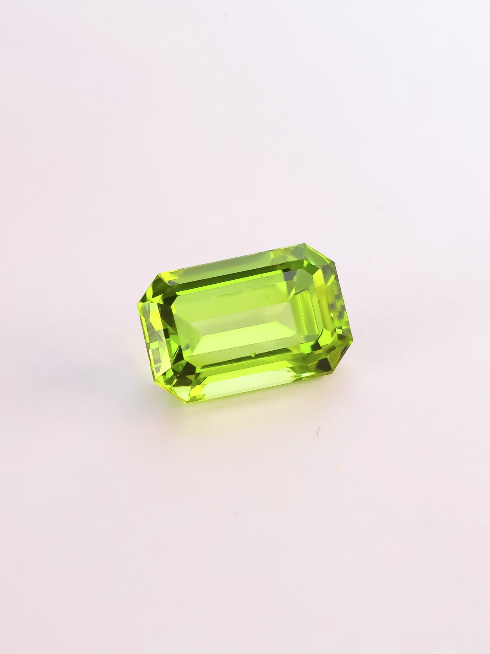 4.30 Ct. Emerald Cut Supat Peridot