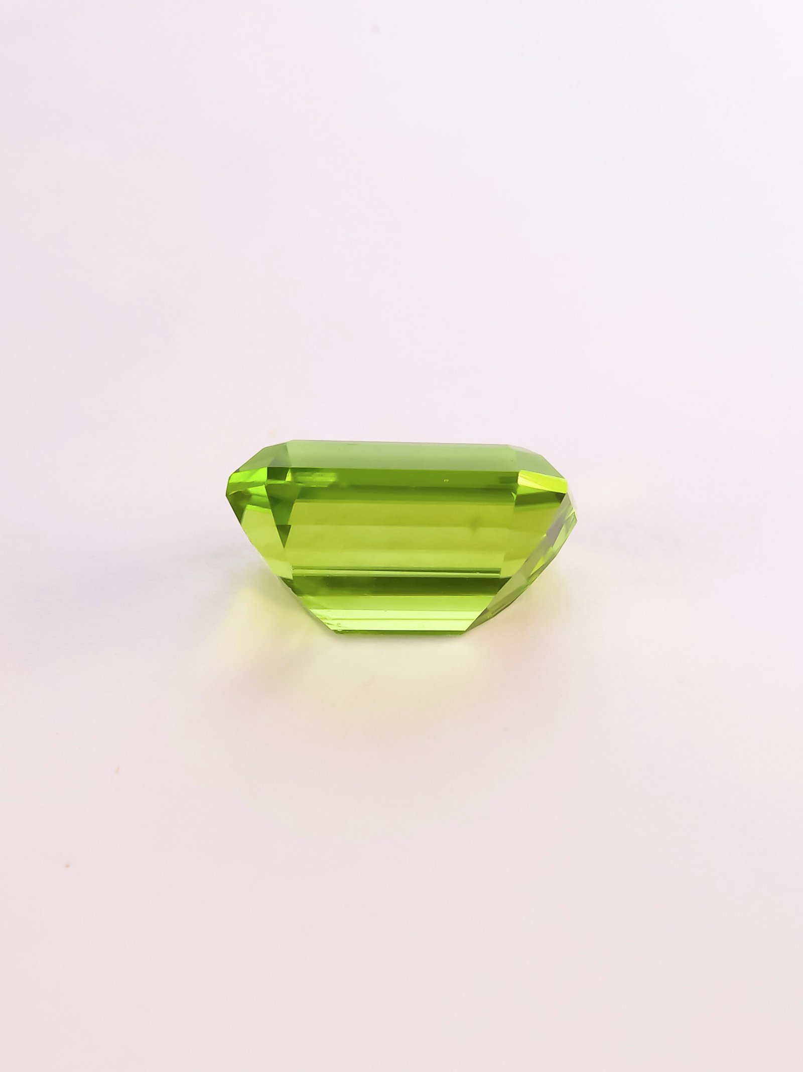 4.30 Ct. Emerald Cut Supat Peridot - Image 3