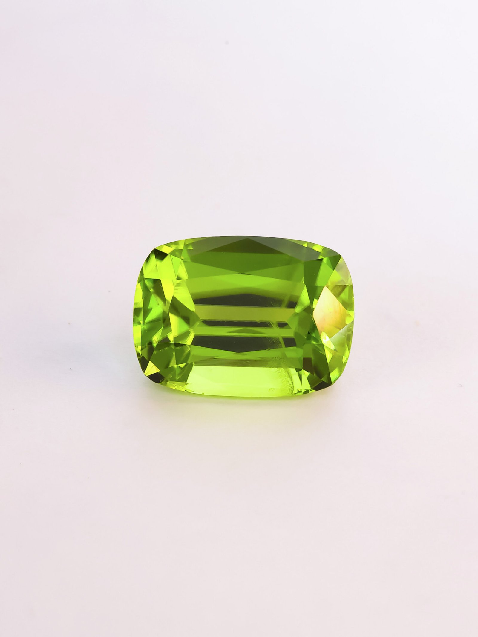 7.45 Ct. Cushion Supat Peridot - Image 2