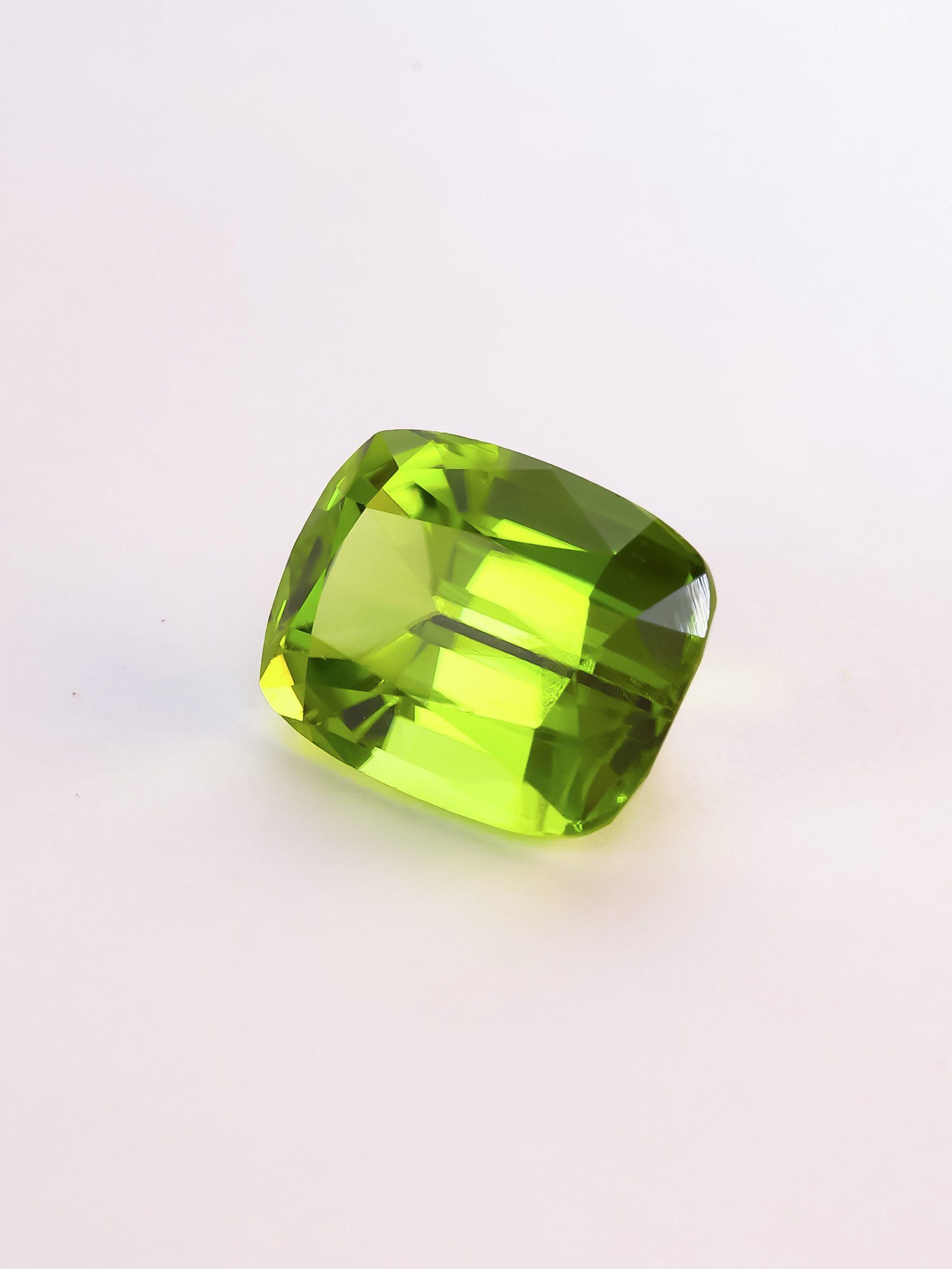 7.45 Ct. Cushion Supat Peridot