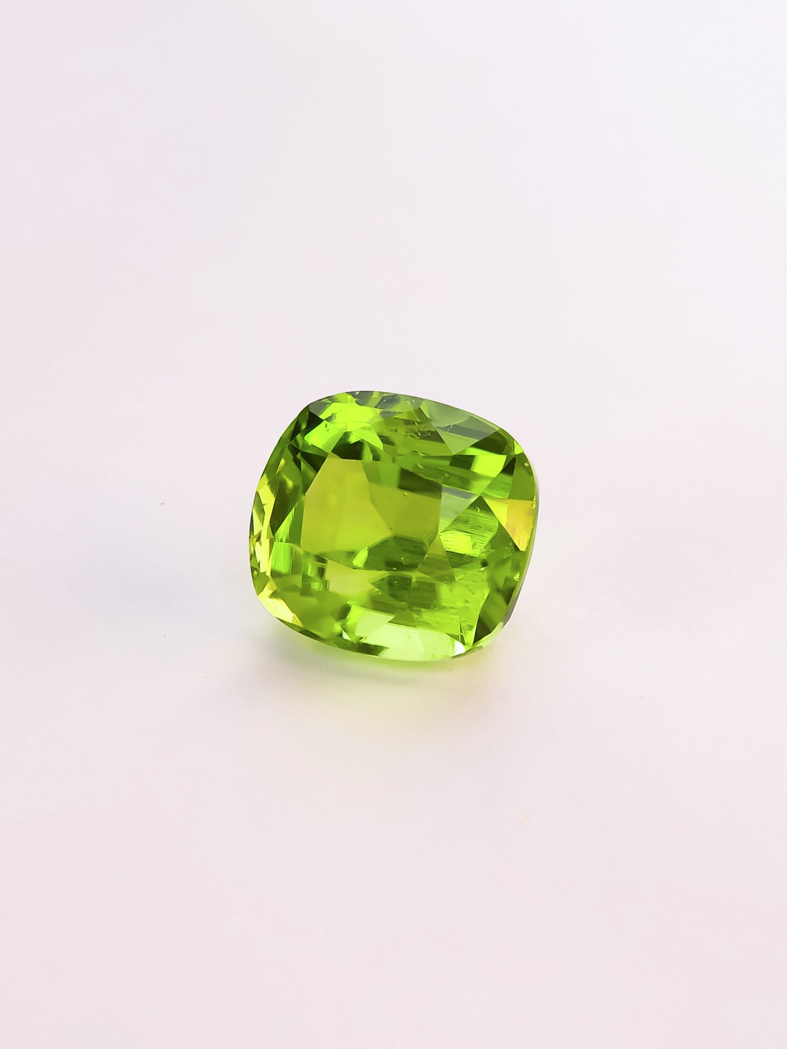 3.55 Ct. Cushion Supat Peridot
