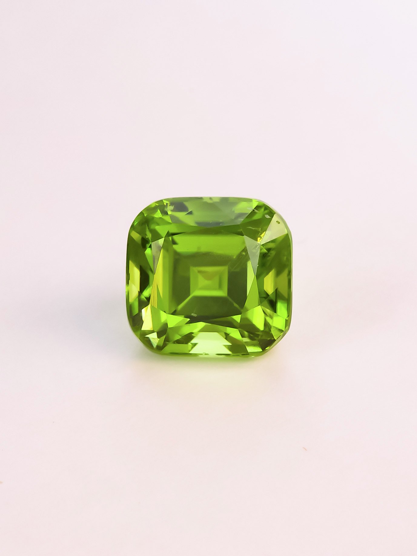 3.15 Ct. Cushion Supat Peridot - Image 2