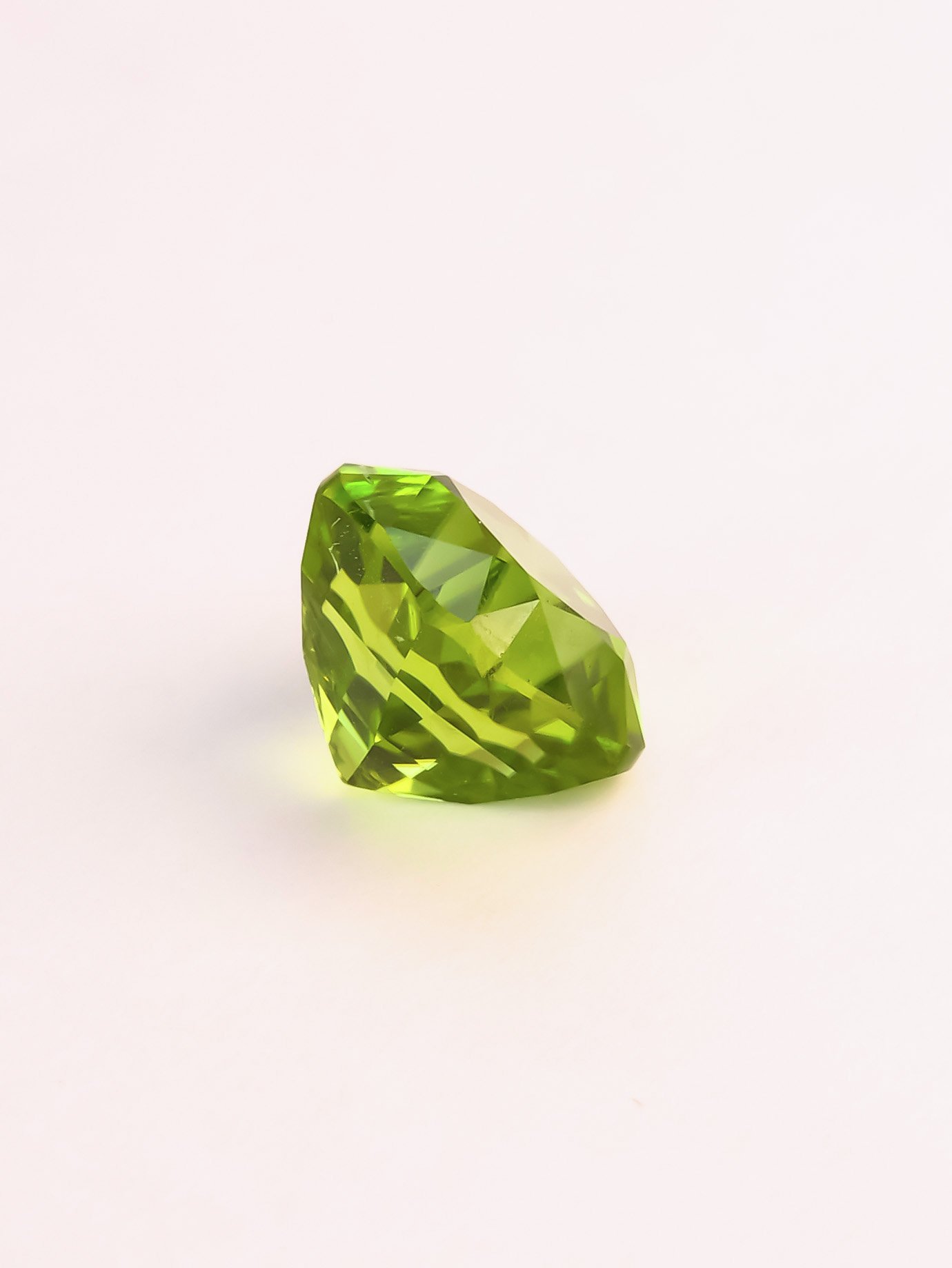 3.15 Ct. Cushion Supat Peridot - Image 4