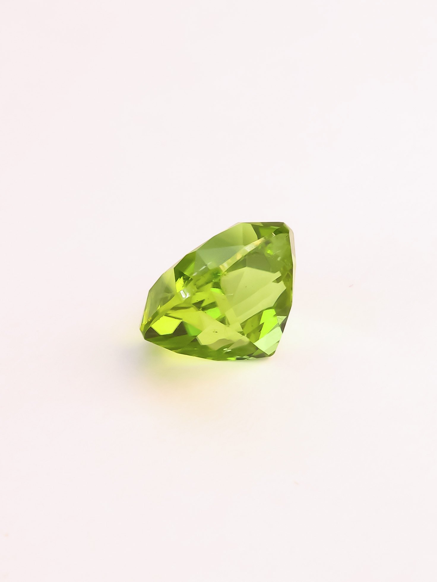 3.15 Ct. Cushion Supat Peridot - Image 5
