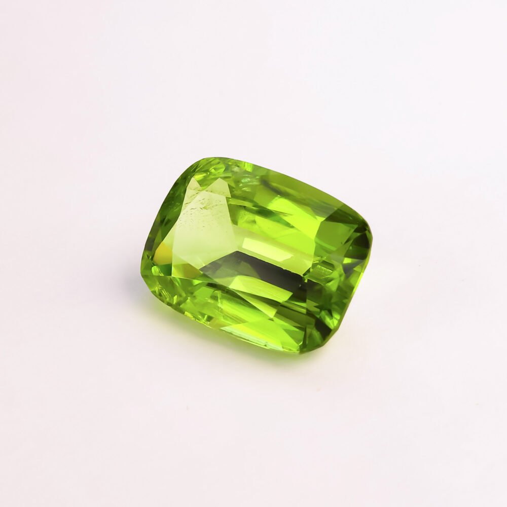6.20 Ct. Cushion Supat Peridot
