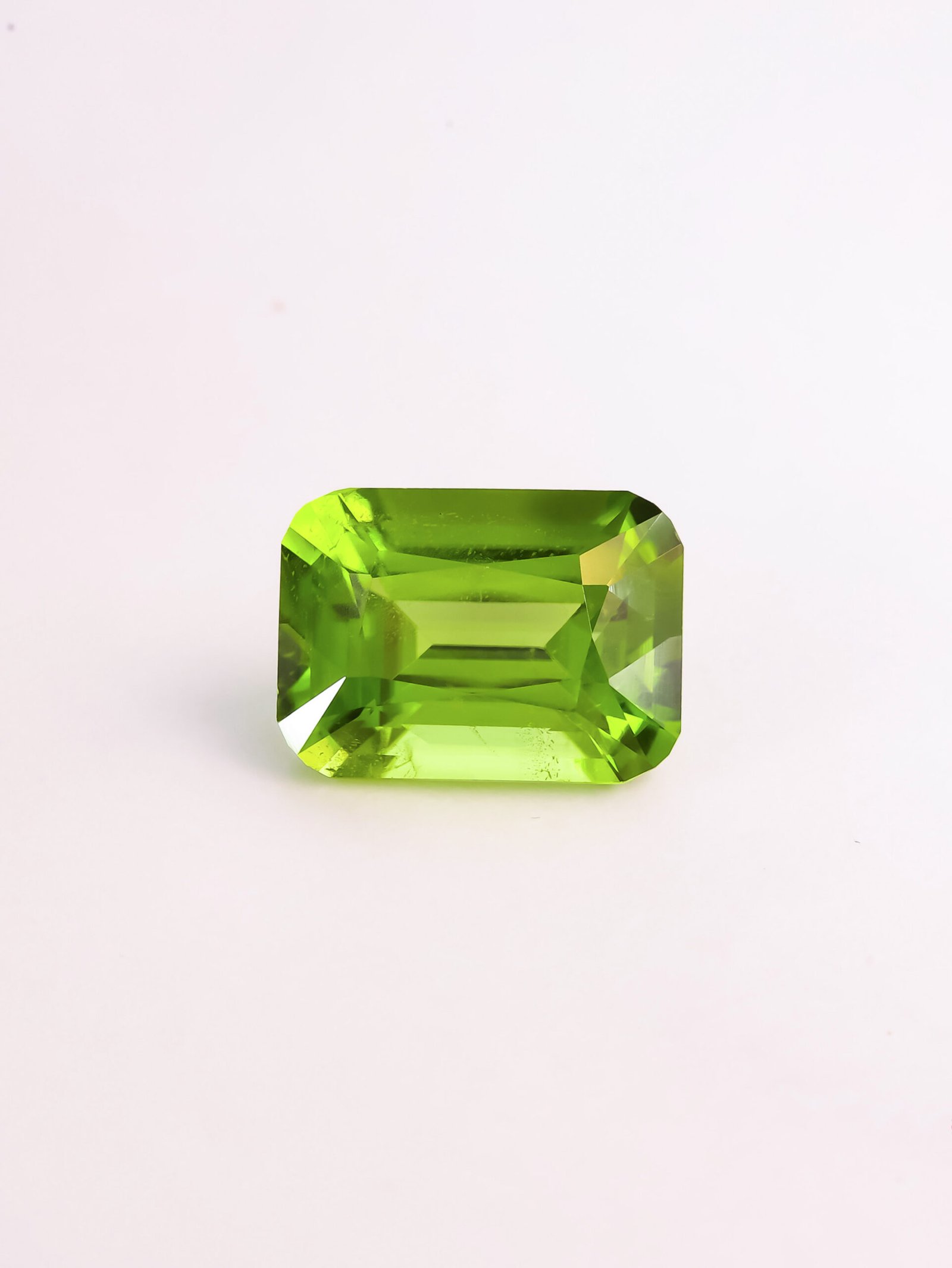 6.65 Ct. Cushion Supat Peridot - Image 2