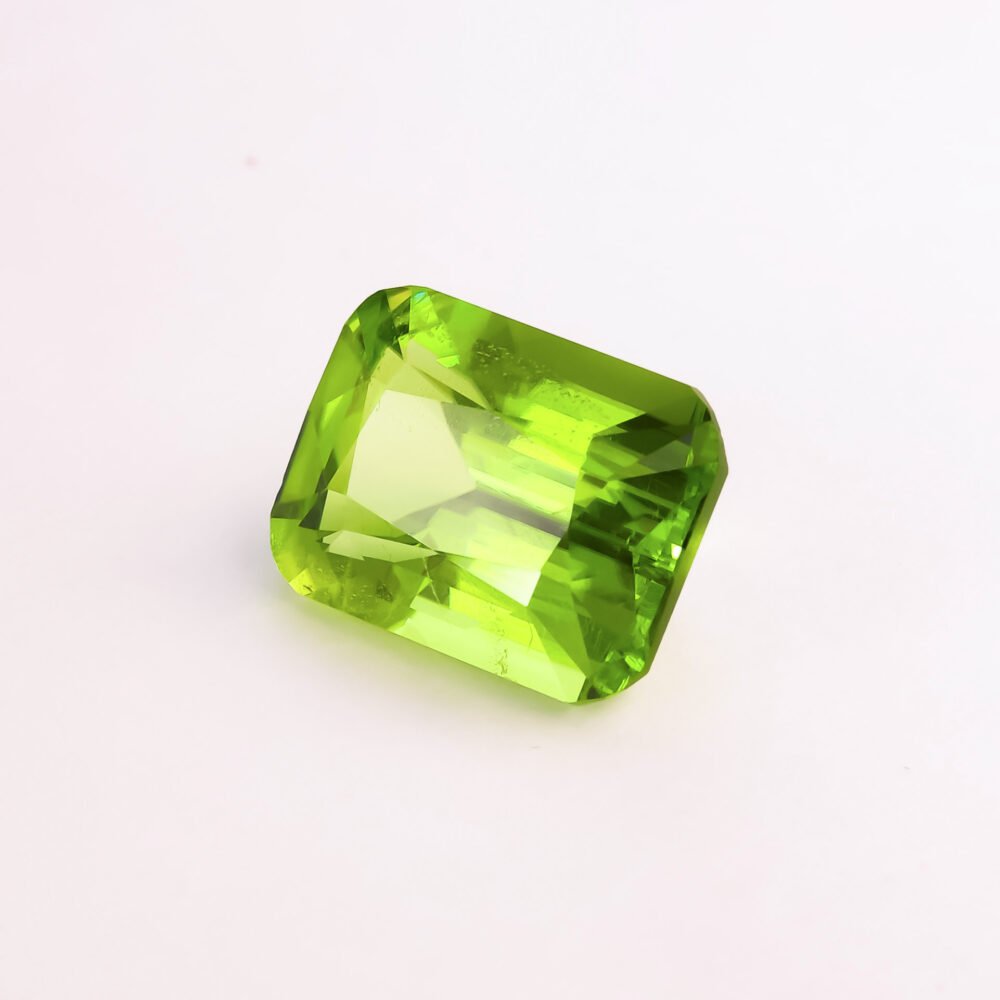 6.65 Ct. Cushion Supat Peridot