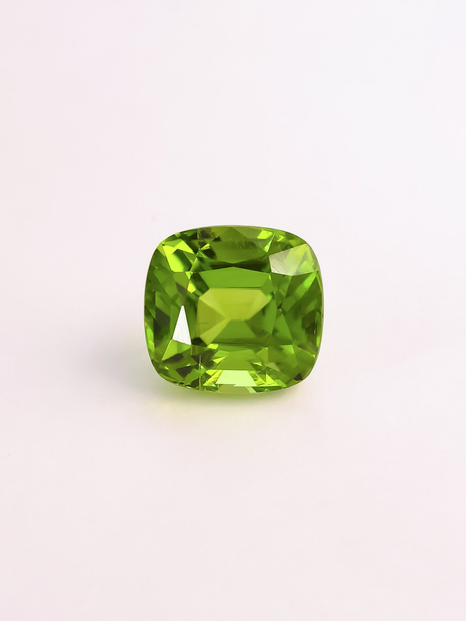 3.25 Ct. Cushion Supat Peridot - Image 2