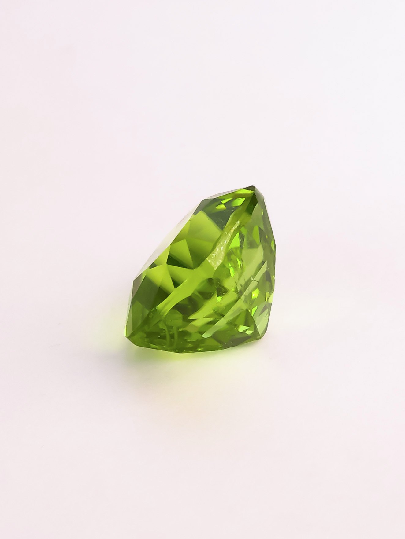 3.25 Ct. Cushion Supat Peridot - Image 3